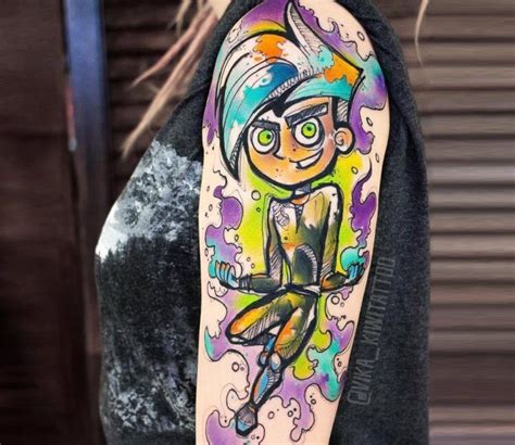 danny phantom tattoo